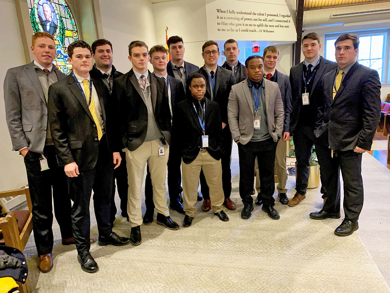 Thirteen Williamson football players earned to the 2023 USCAA National All Academic Team (missing-Cooper Conroy)