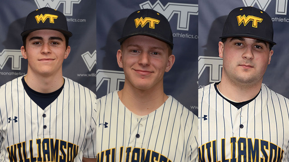 Patrick Jones, Joshua Illing and cody Grande all were named USCAA Baseball All-Americans