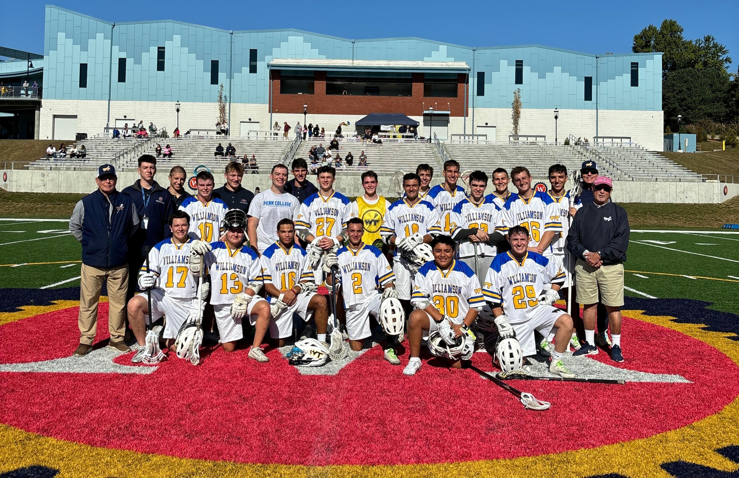 A fantastic group of alumni lacrosse players took part in the annual Lacrosse Alumni game during Homecoming