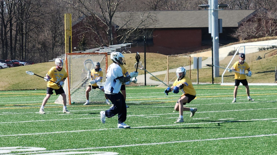 Lacrosse Rally Falls Just Short in Season Opener