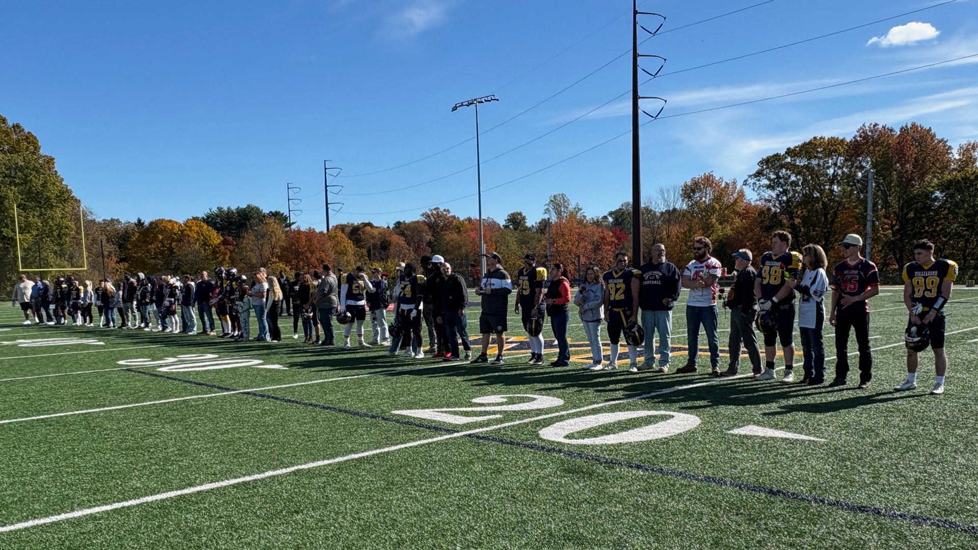 Football Rolls to Senior Day WIn
