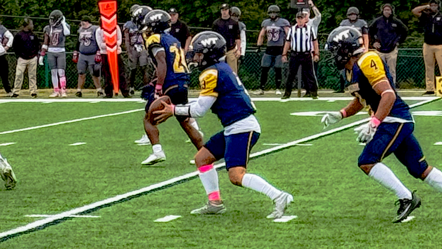 Football Battles Against Rain, Warriors