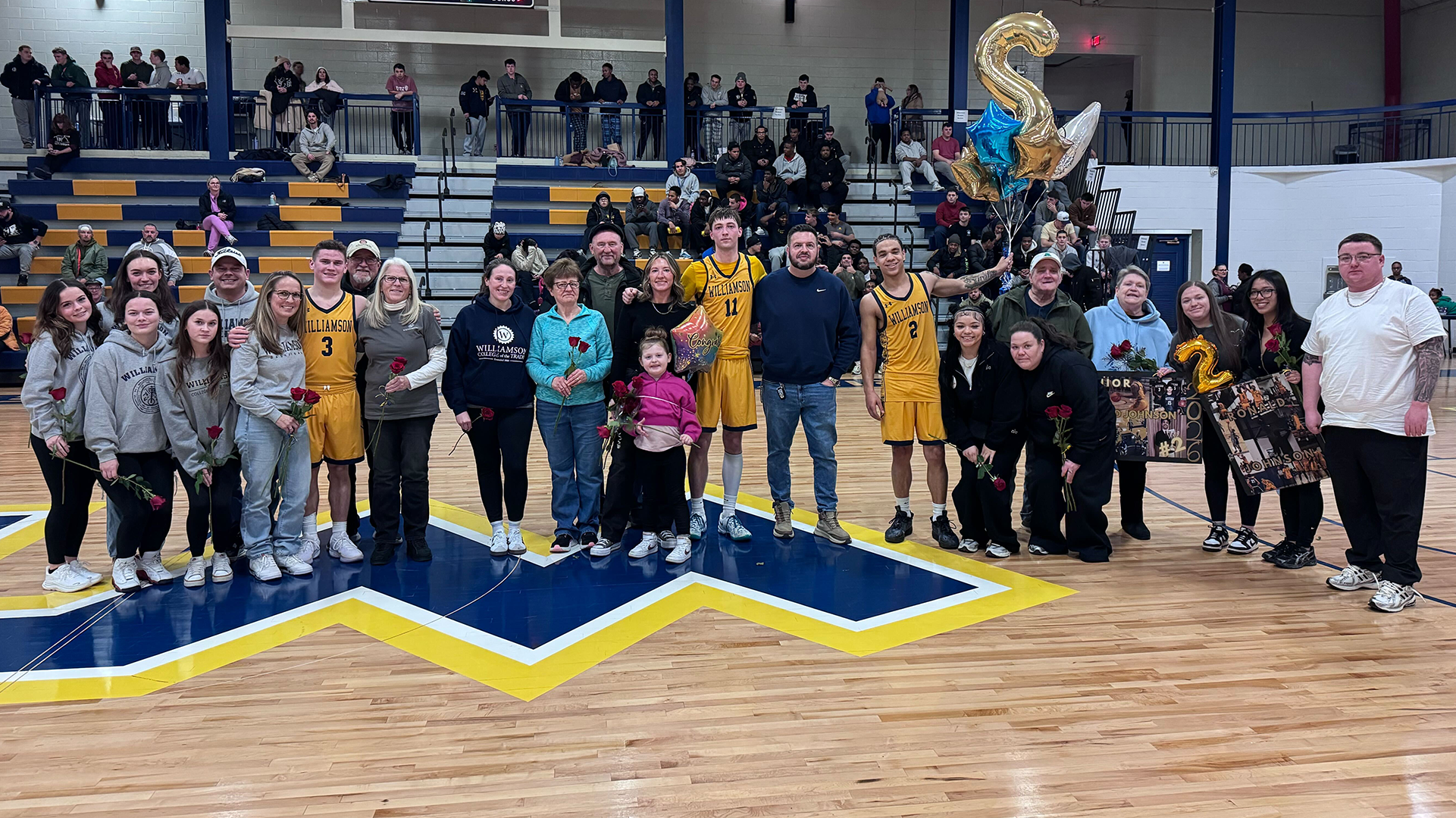 Basketball Battles Thaddeus Stevens on Senior Night
