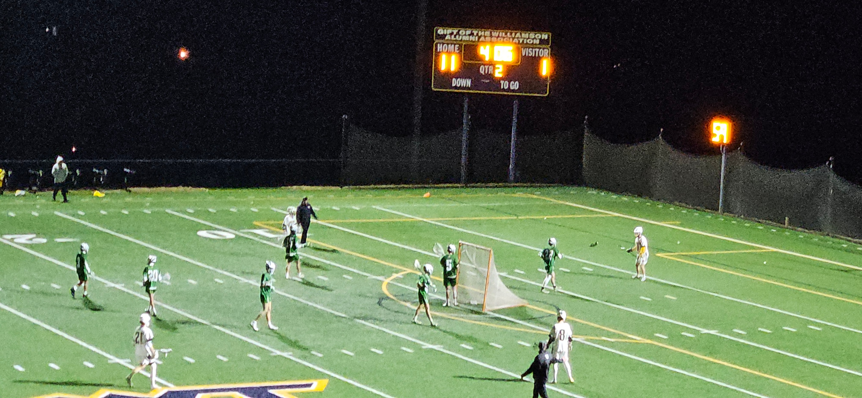 Action from Williamson's 16-5 win over Del Tech
