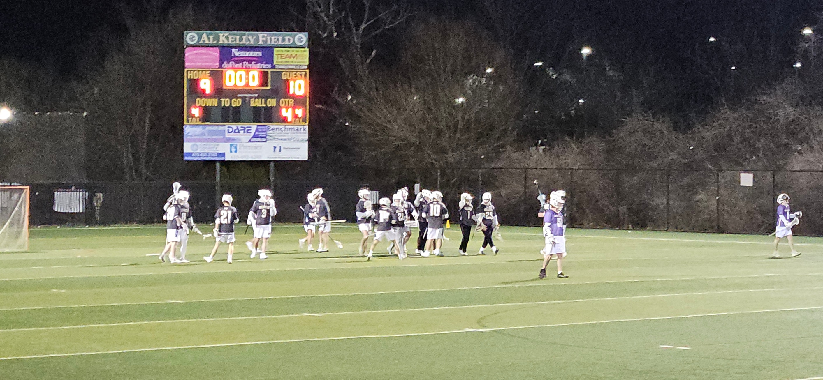 Let the celebration begin-as Williamson upsets #1 and defending national champion West Chester in season opener