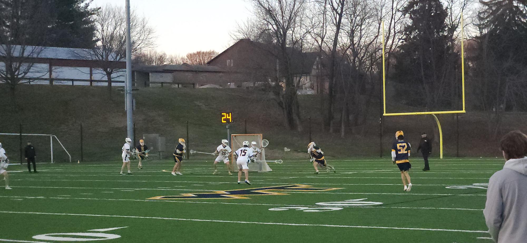 Action from Friday night's action against CCBC-Essex