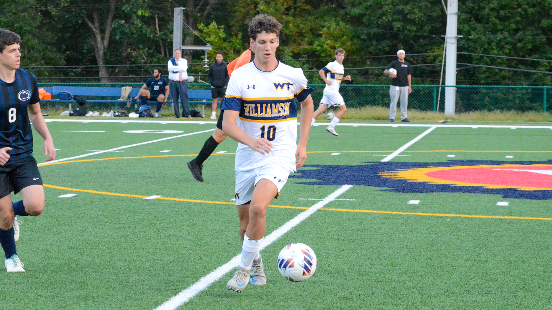 Junior Marco Karasavas was named to the 2025 USCAA Division II All-American squad