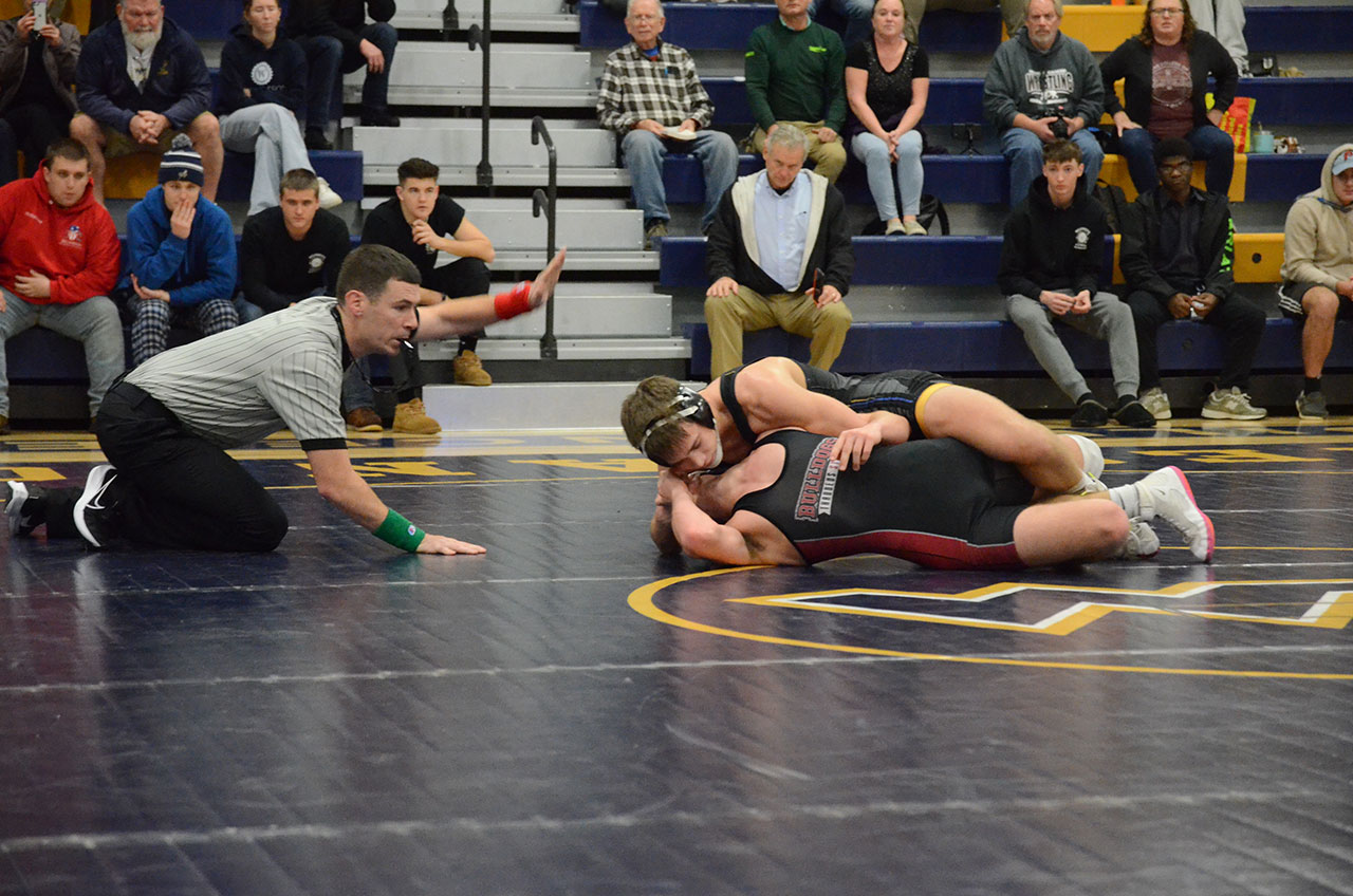 Liam Kernan pulled out a big come-from behind victory on Wednesday night